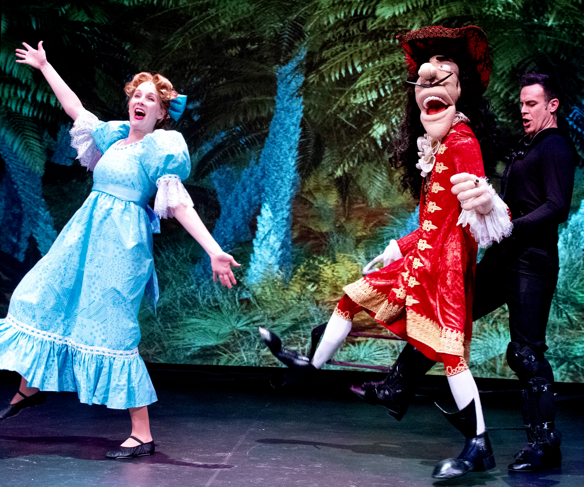 Wendy & Capatin Hook Dancing
